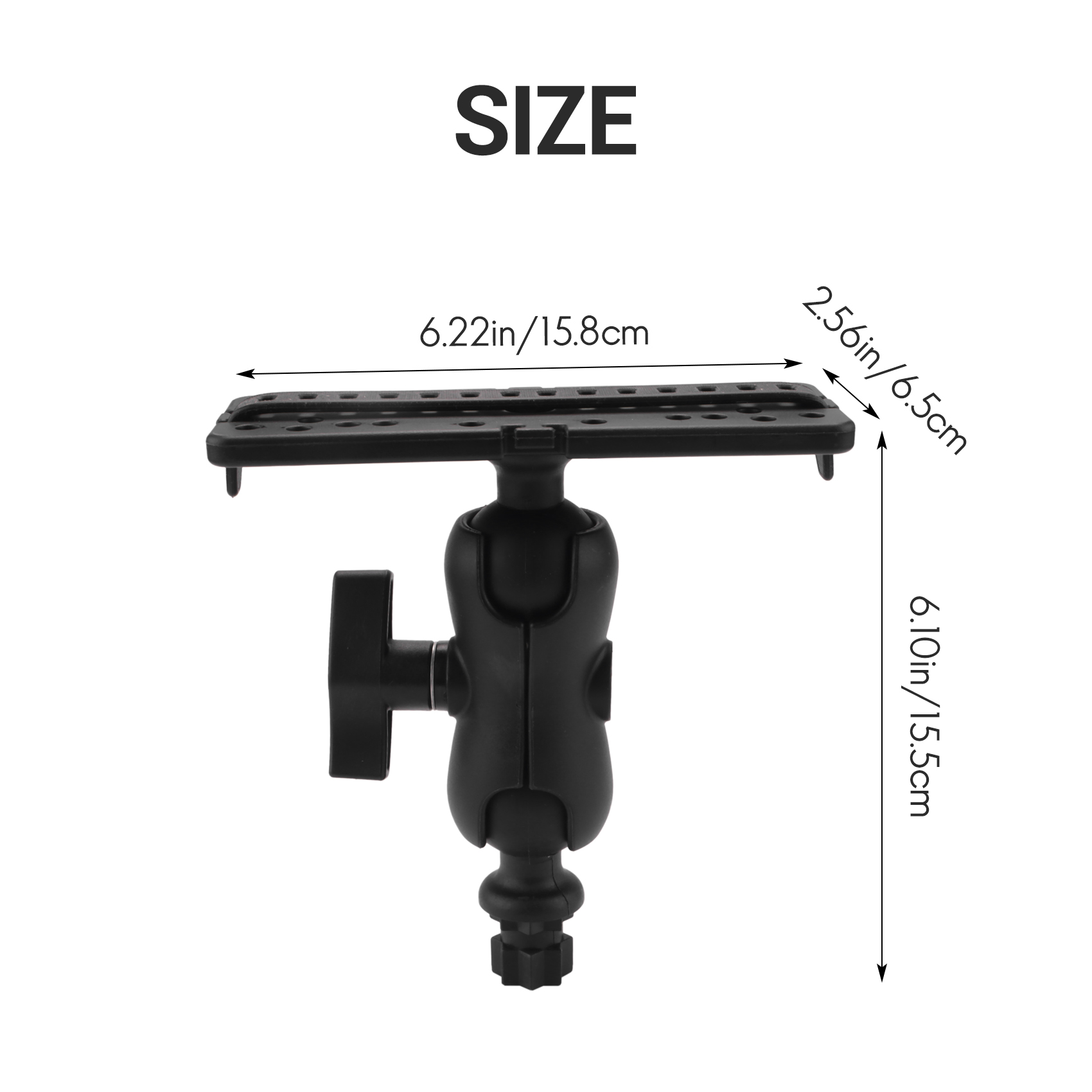NALFI-Ball Mount With Fish Fin - огляд і ціна Fish Finder Mount