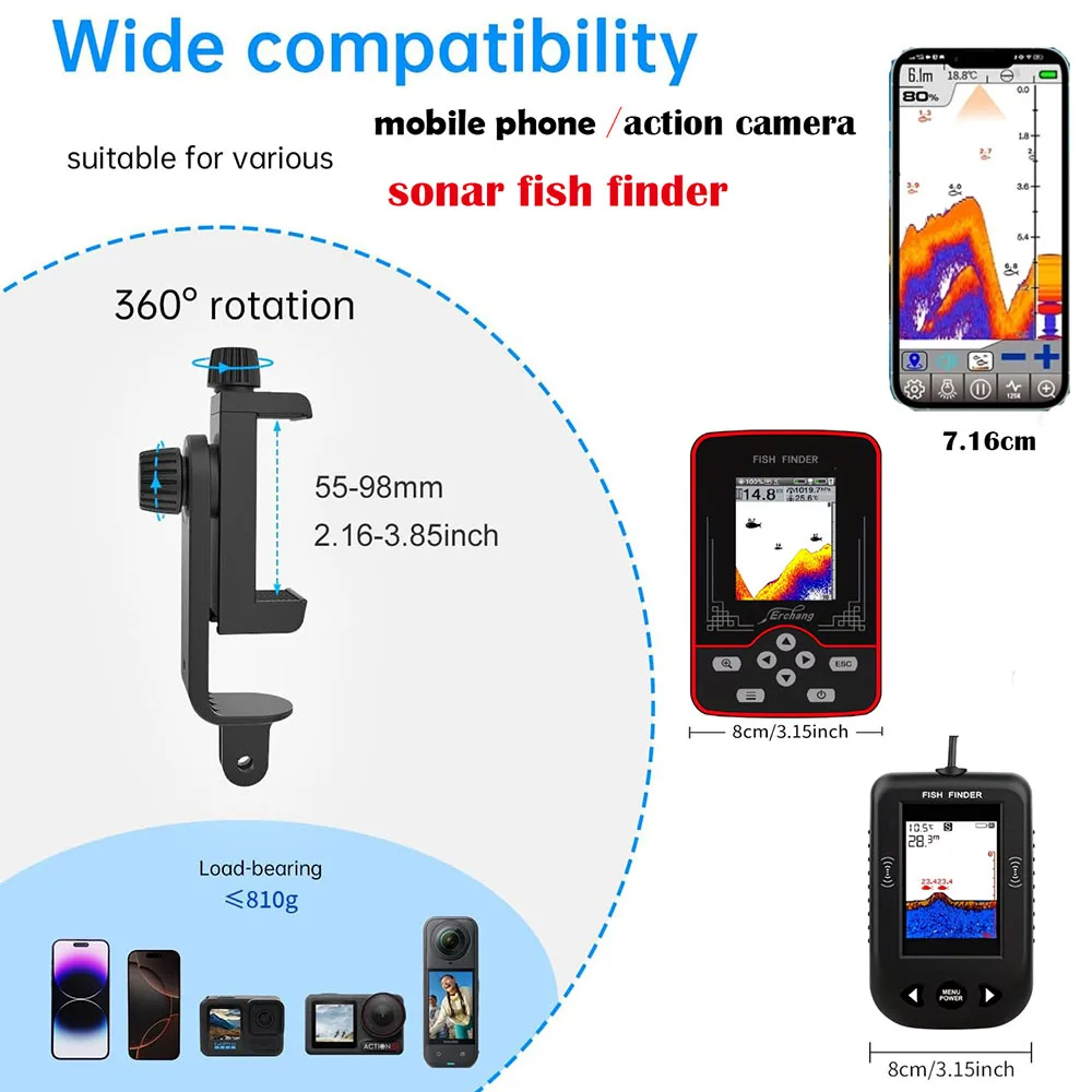 Chest Mount Fish Finder Holder - огляд і ціна Fish Finder Mount